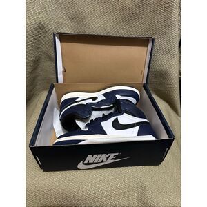 Nike Air Jordan 1 Retro High OG GS Youth 4Y FD1437-401 Midnight Navy White New